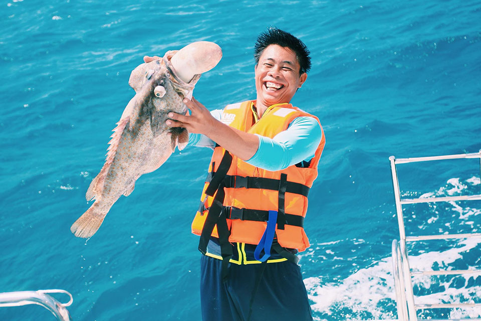 Coral Racha Island By Catamaran Yacht